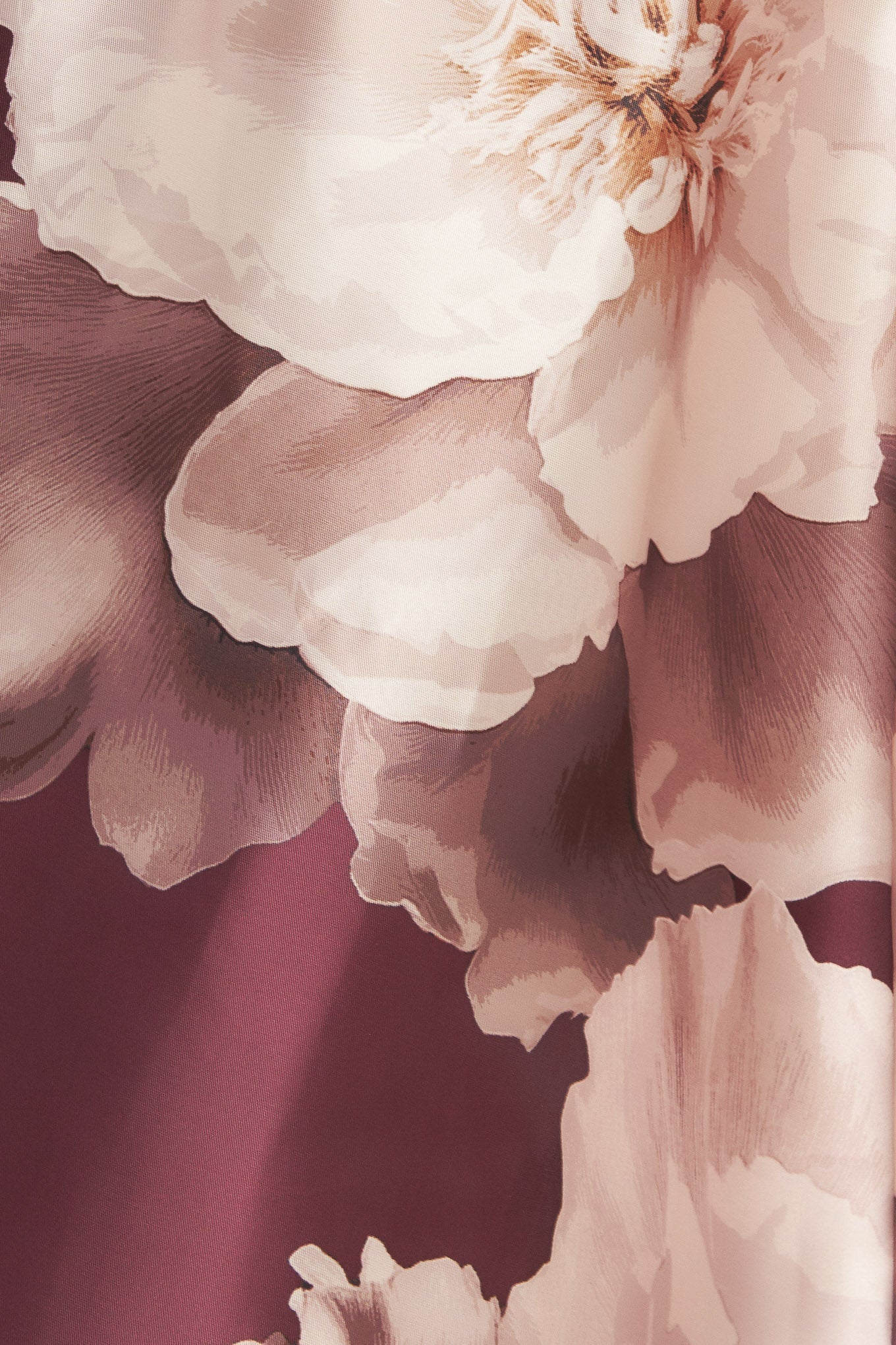 LUXE PEONY WOVEN MAXI DRESS