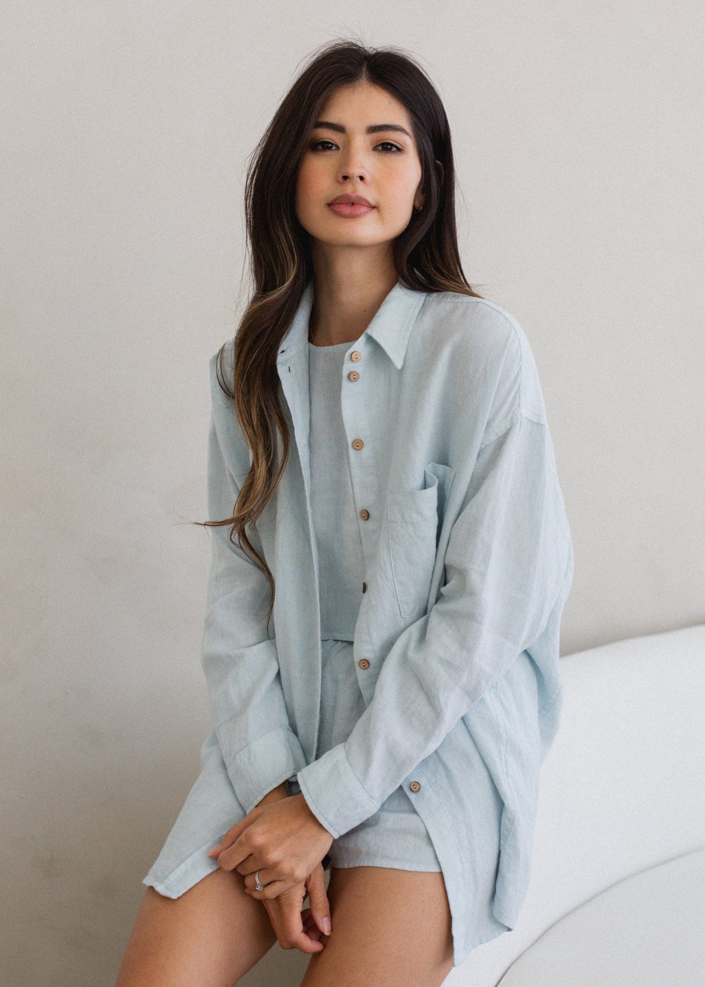 Linen Long Sleeve Shirt