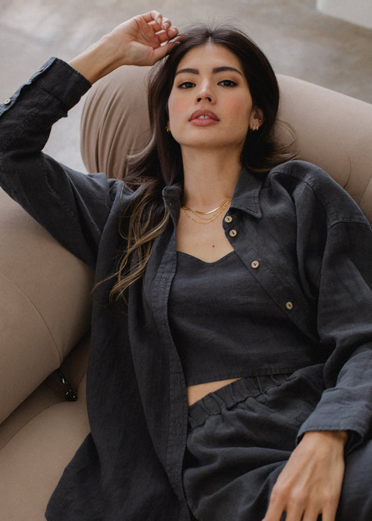 Linen Long Sleeve Shirt